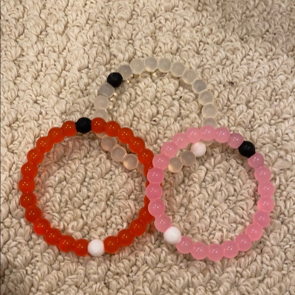 Lokai bracelets - set of 3